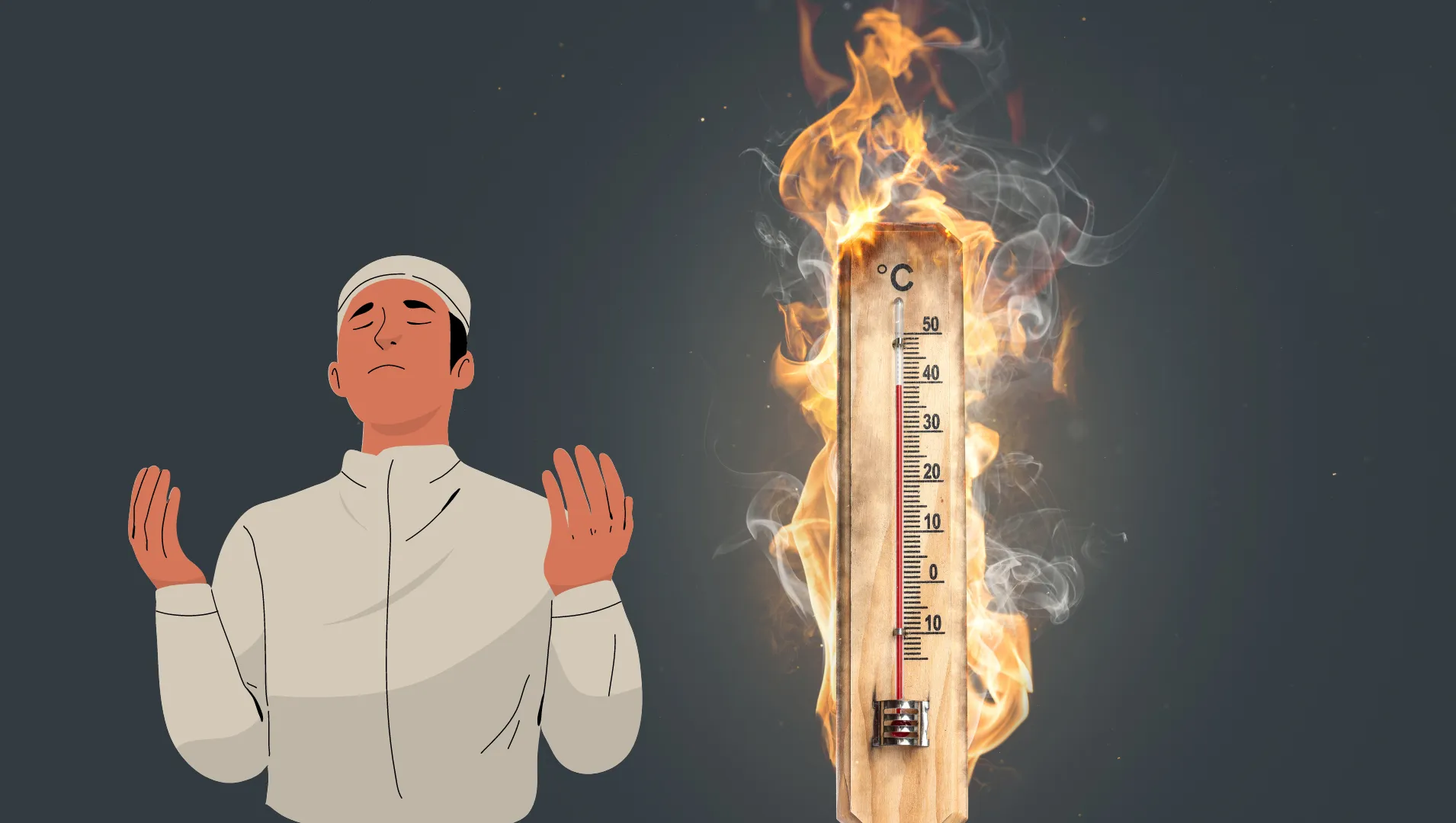 অতিরিক্ত গরম থেকে বাঁচার দোয়া
