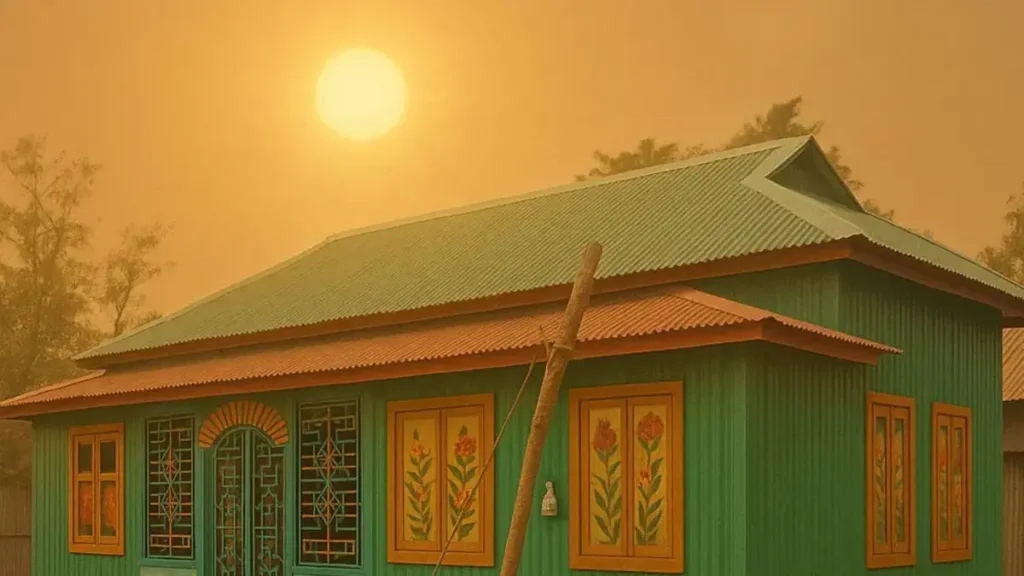 টিনের ঘর ঠান্ডা রাখার উপায়