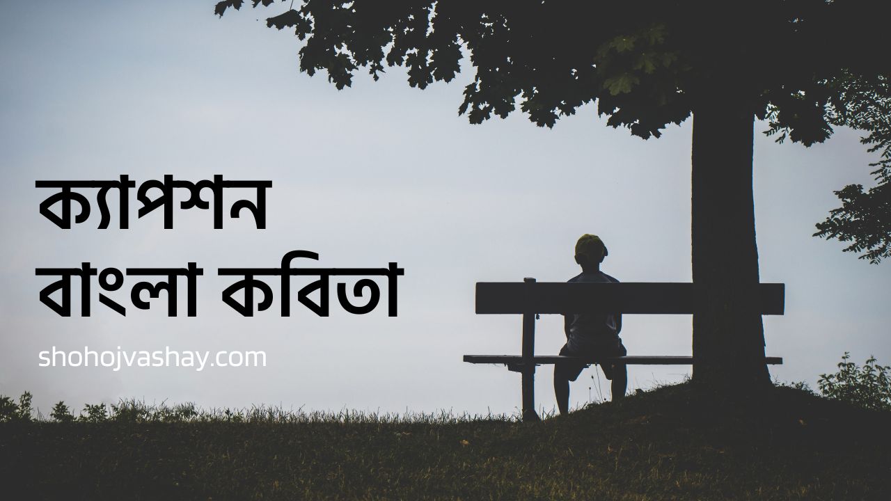 ক্যাপশন বাংলা কবিতা