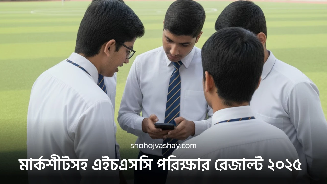 মার্কশীটসহ এইচএসসি পরিক্ষার রেজাল্ট ২০২৫
