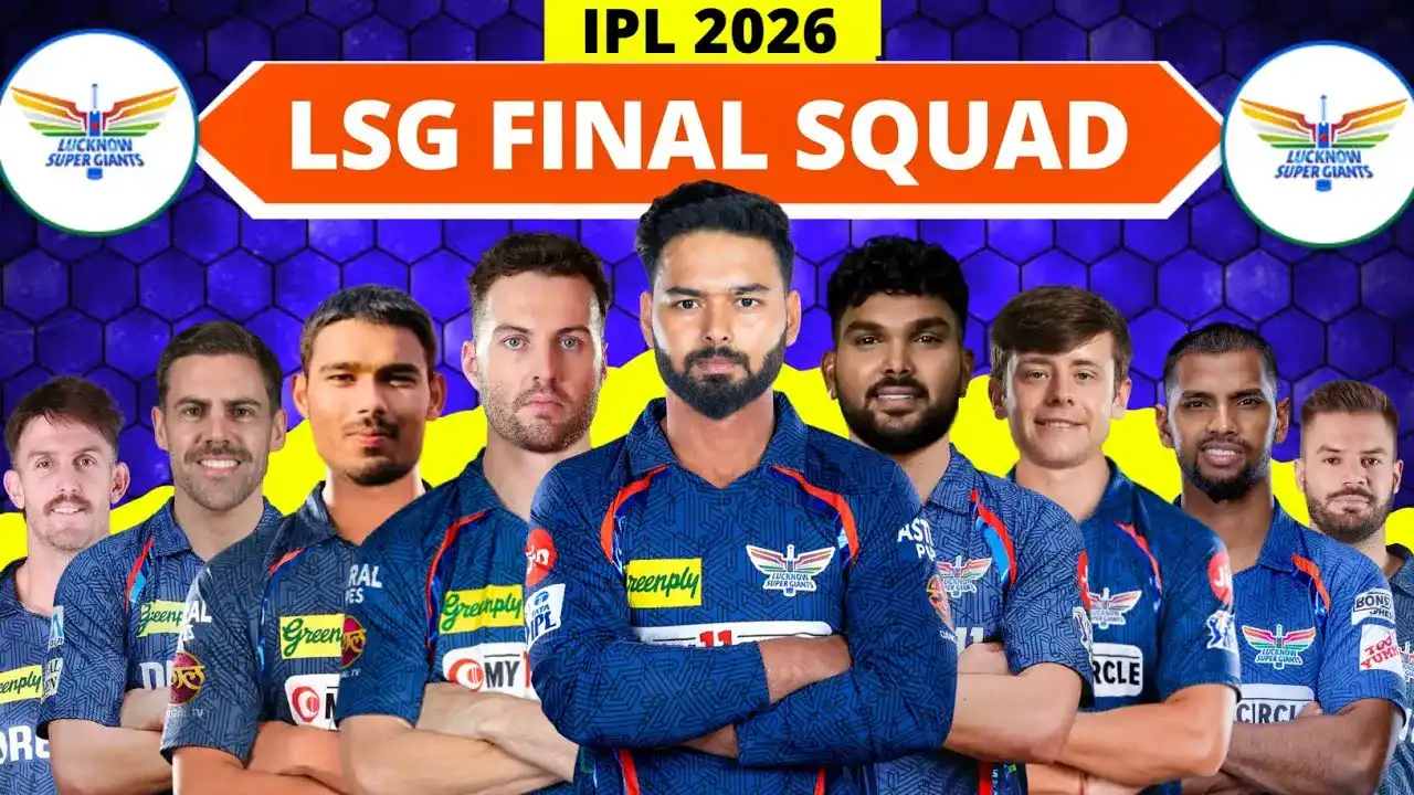 লখনউ সুপার জায়ান্টস খেলোয়াড় তালিকা ২০২৬