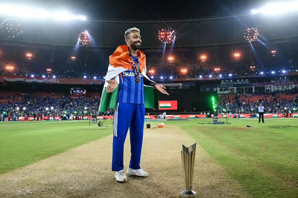 জাতীয় পতাকা অবমাননার অভিযোগ হার্দিকের বিরুদ্ধে