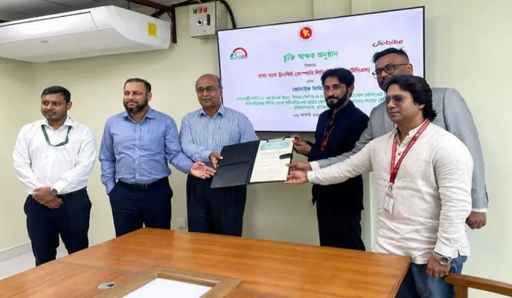মেট্রোরেলের তিন স্টেশনে জোবাইকের সাইকেল সেবা শুরু