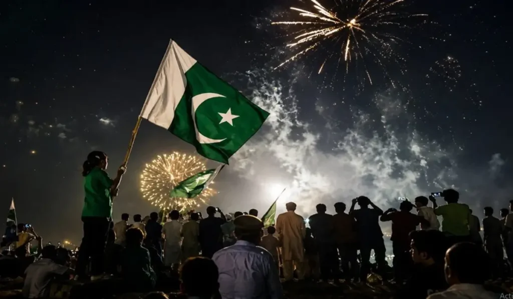 স্বাধীনতা দিবসে করাচিতে আকাশে গুলি, নিহত ১ আহত ৯৪